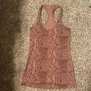 Lululemon Zebra Print Tank - Size 6